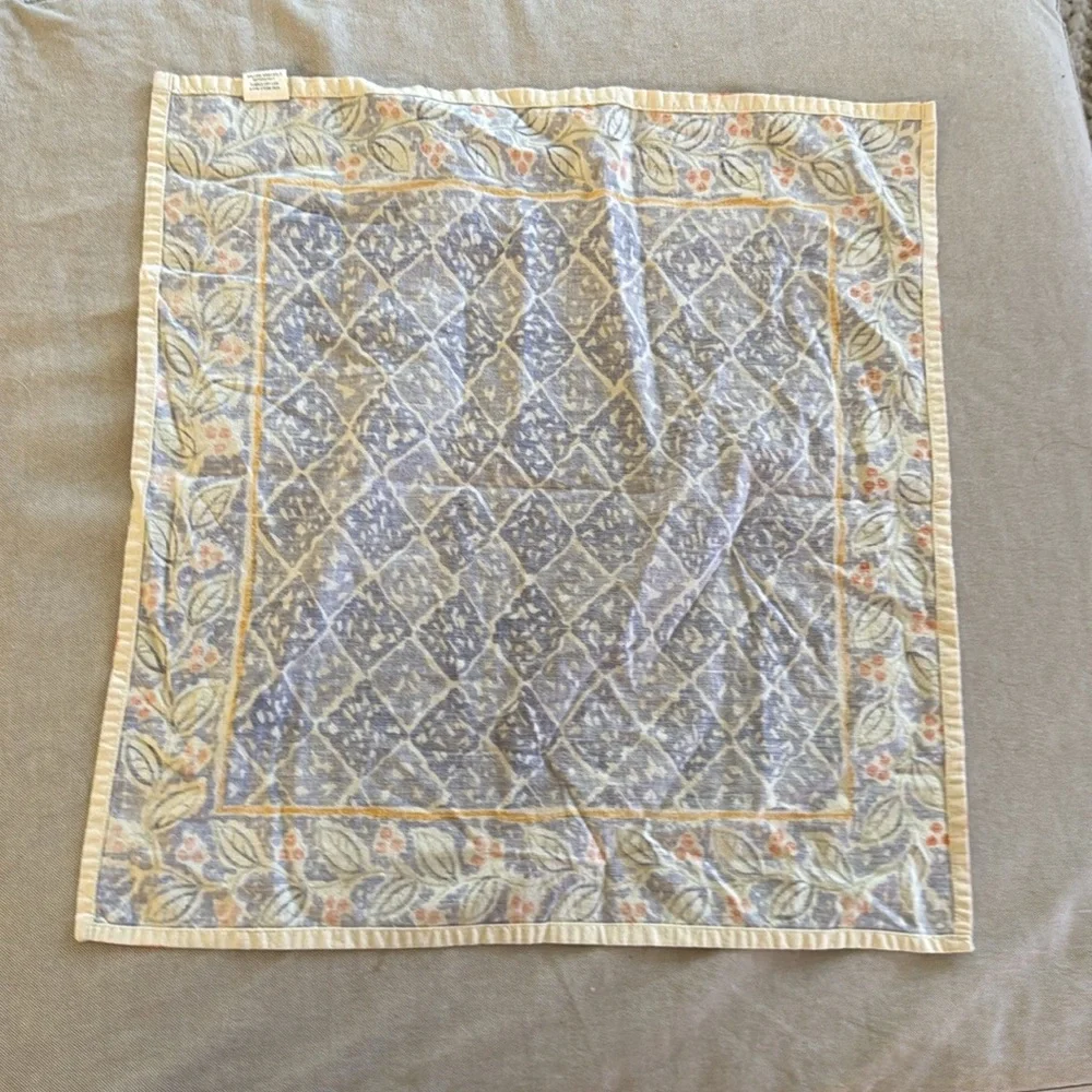 Set of two Pottery Barn cotton napkins